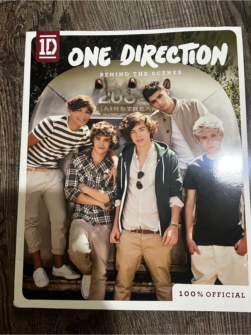One Direction "Behind the Scenes" Book - One Direction